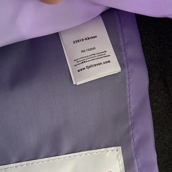 Purple Backpack Classic Design - Picture 3 of 3